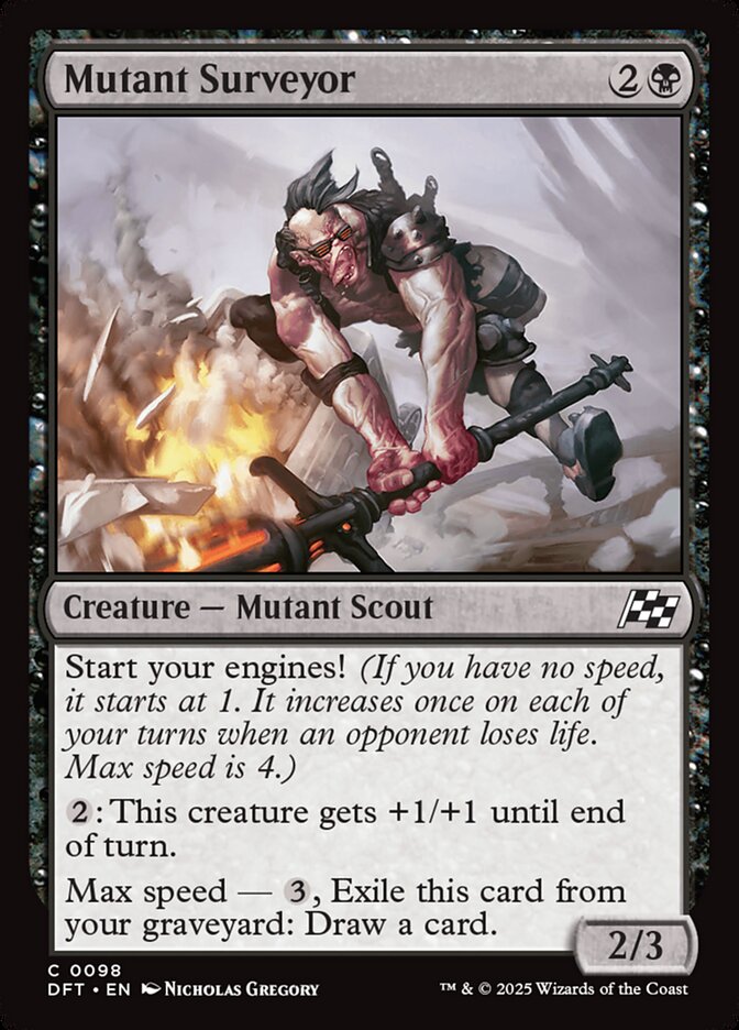 [Foil] DFT 098 Mutant Surveyor C