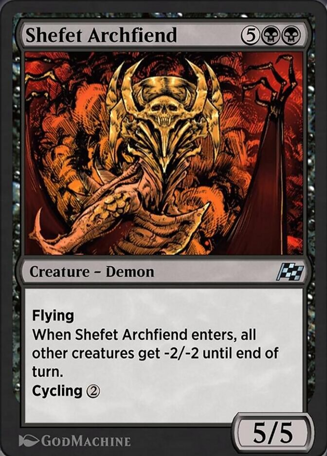 [Foil] DFT 104 Shefet Archfiend U