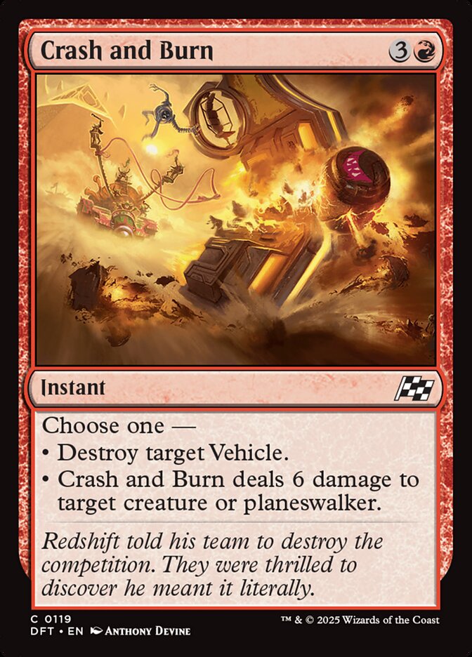 [Foil] DFT 119 Crash and Burn C