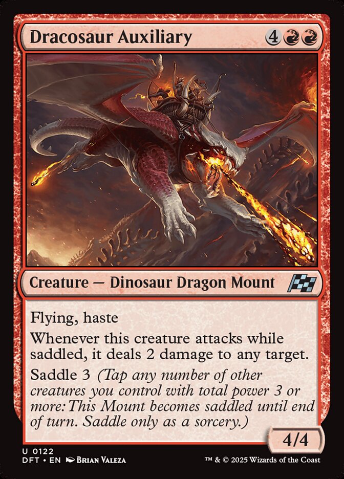 [Foil] DFT 122 Dracosaur Auxiliary U