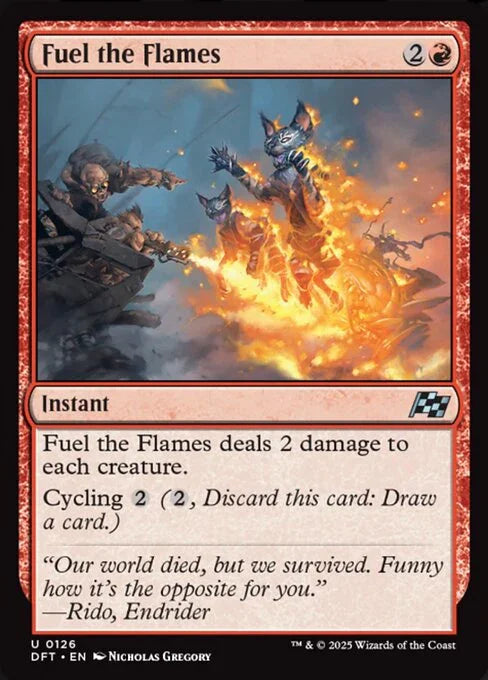 DFT 126 Fuel the Flames U