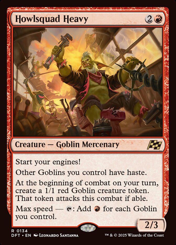 [Foil] DFT 134 Howlsquad Heavy R