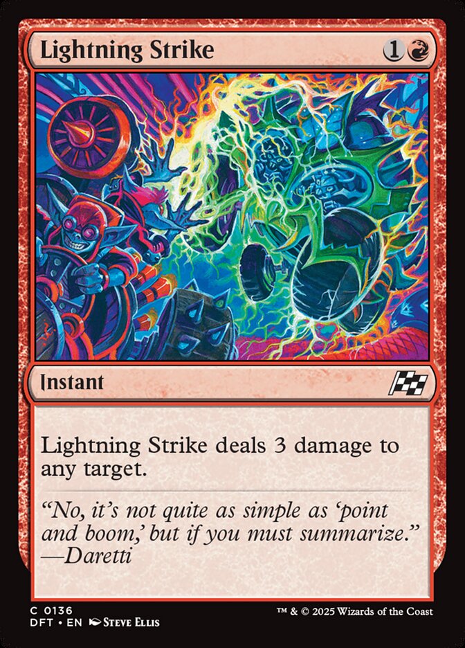 [Foil] DFT 136 Lightning Strike C