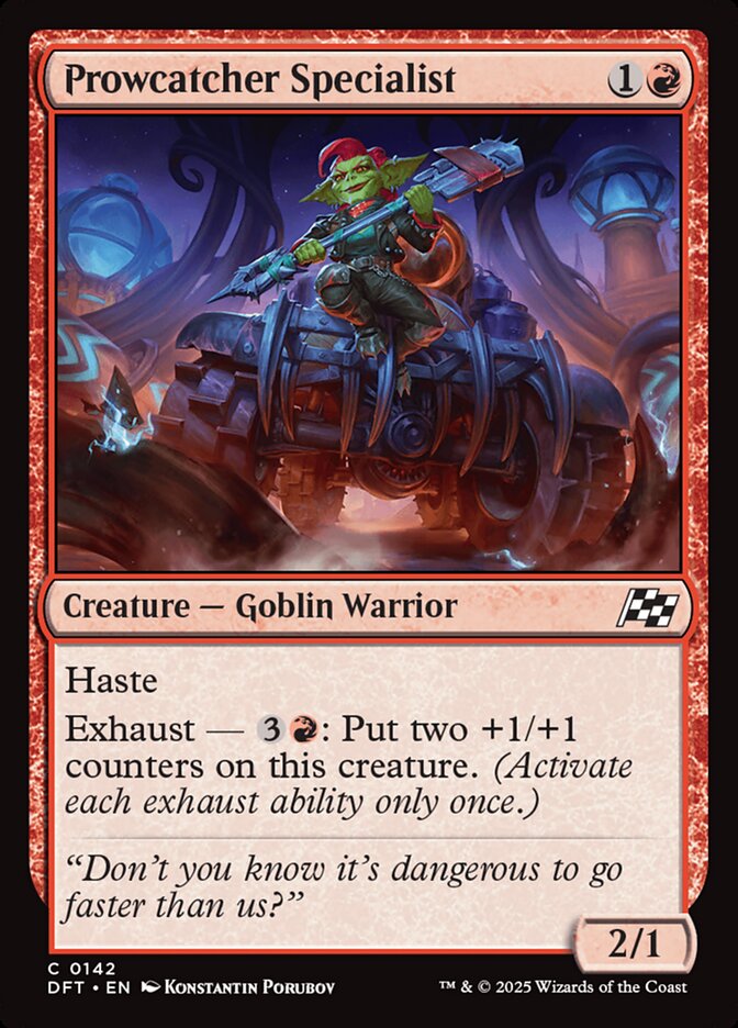 [Foil] DFT 142 Prowcatcher Specialist C
