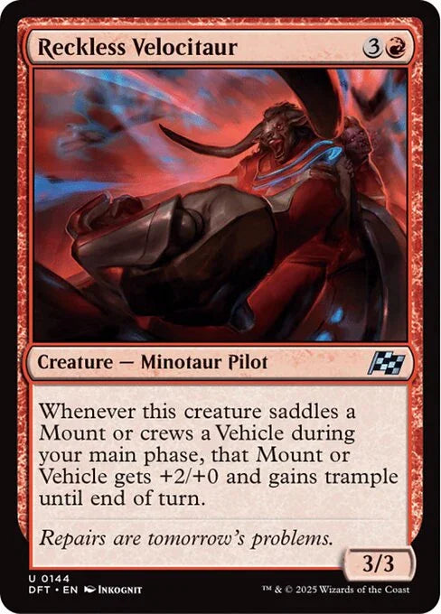 DFT 144 Reckless Velocitaur U