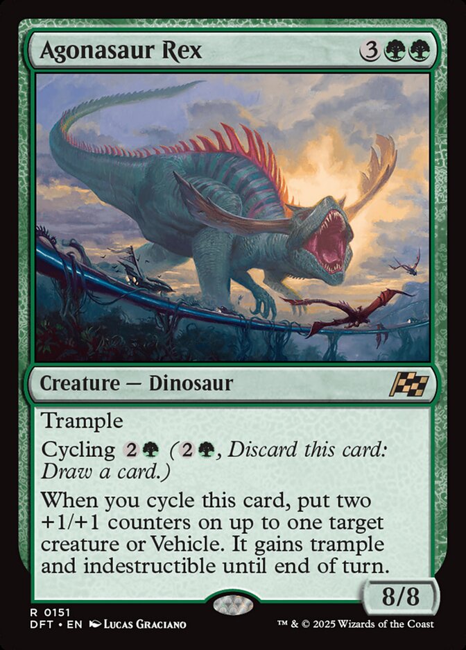 [Foil] DFT 151 Agonasaur Rex R