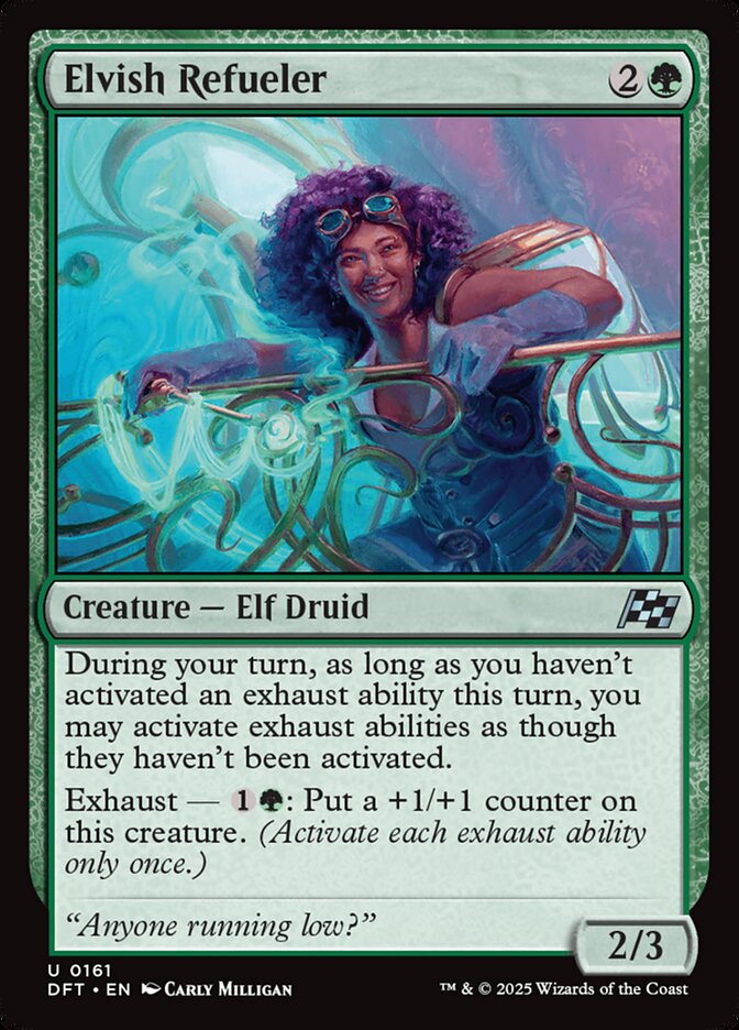 [Foil] DFT 161 Elvish Refueler U