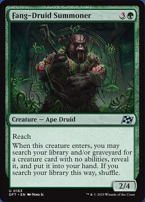 DFT 163 Fang-Druid Summoner U