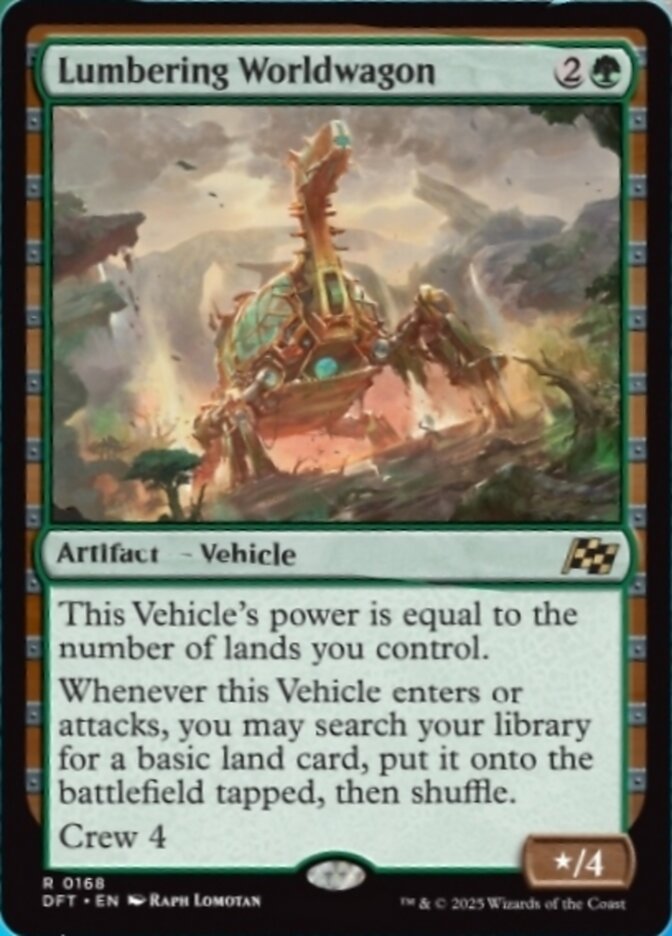 [Foil] DFT 168 Lumbering Worldwagon R