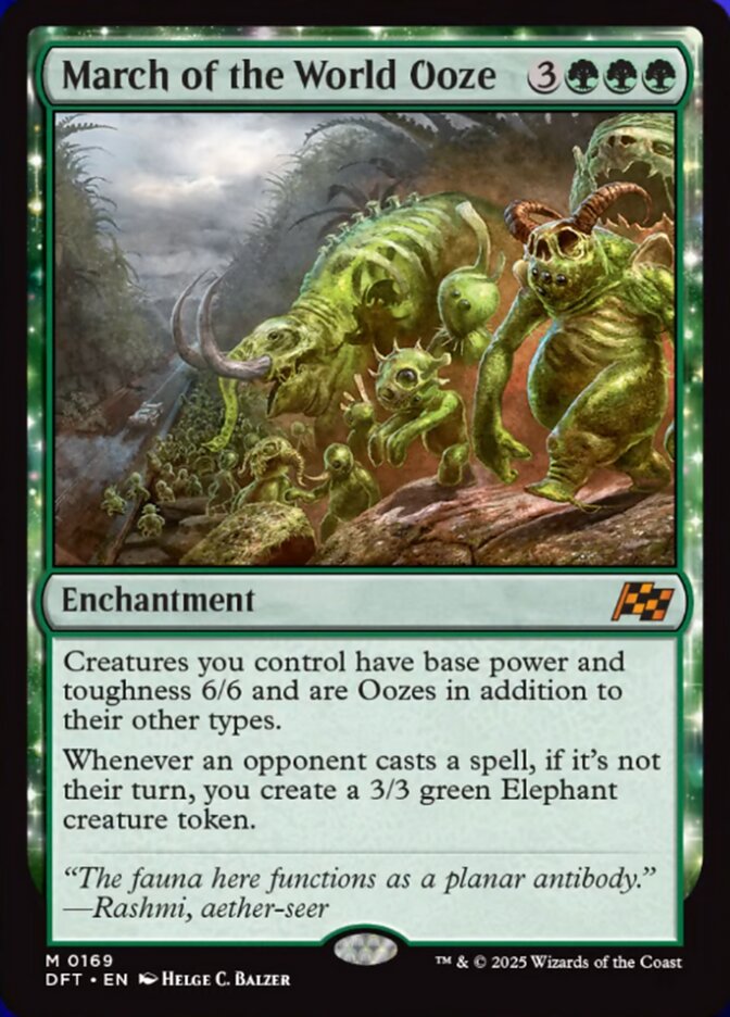 [Foil] DFT 169 March of the World Ooze M