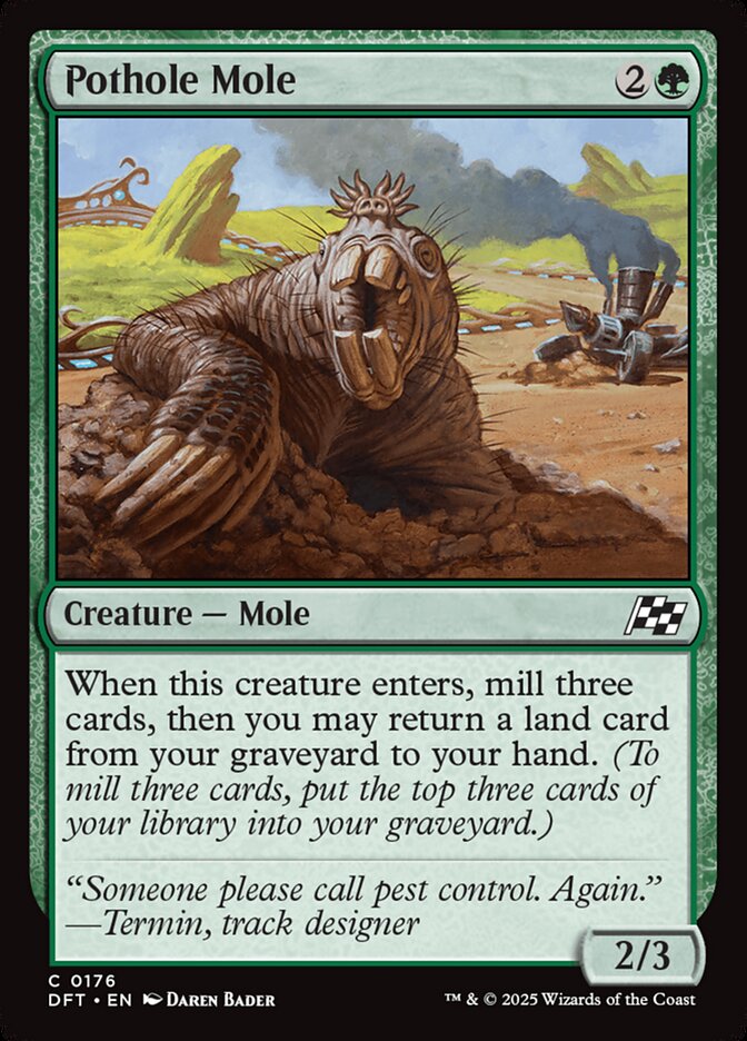[Foil] DFT 176 Pothole Mole C