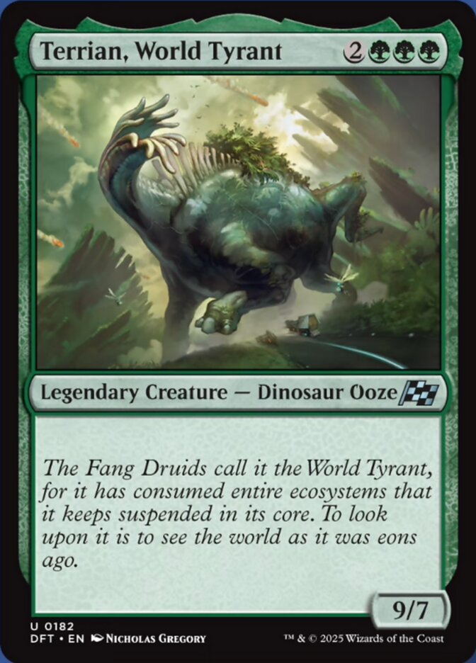 [Foil] DFT 182 Terrian, World Tyrant U