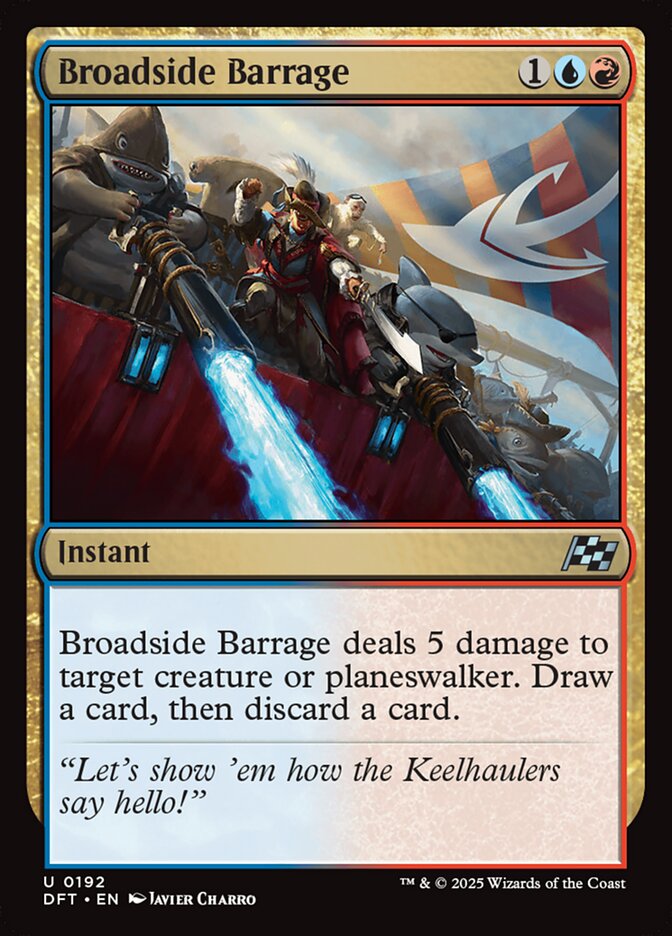 [Foil] DFT 192 Broadside Barrage U
