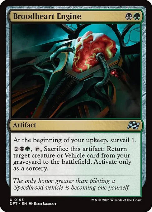 DFT 193 Broodheart Engine U