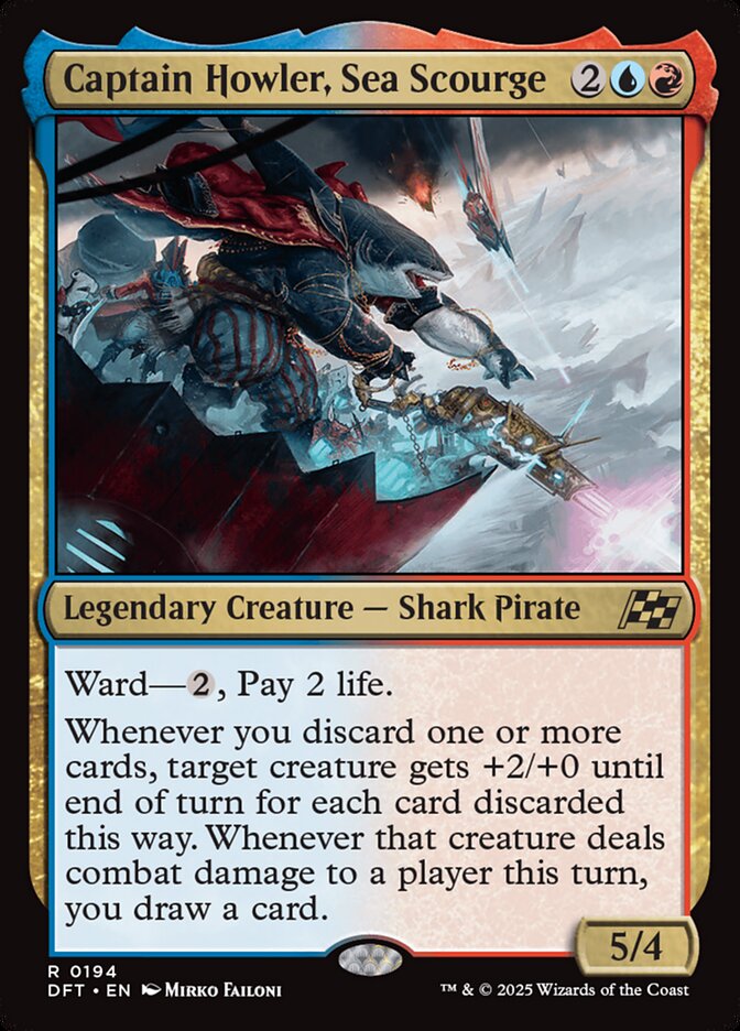 [Foil] DFT 194 Captain Howler, Sea Scourge R