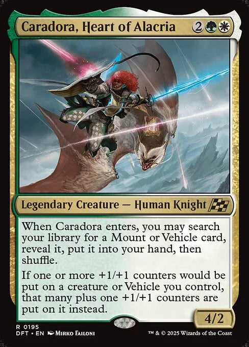 DFT 195 Caradora, Heart of Alacria R