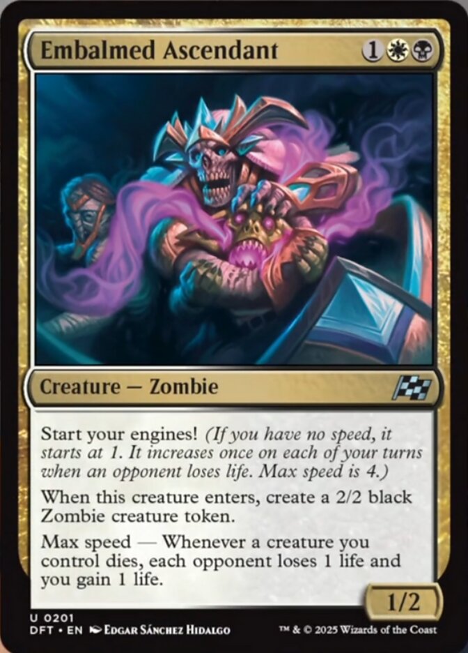 [Foil] DFT 201 Embalmed Ascendant U