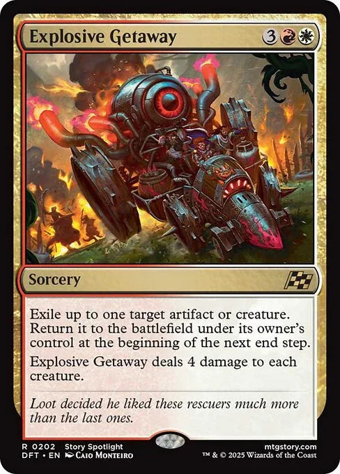 DFT 202 Explosive Getaway R