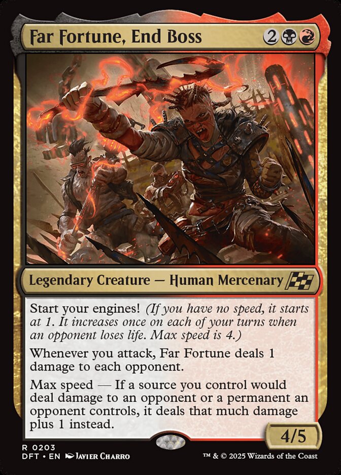 [Foil] DFT 203 Far Fortune, End Boss R