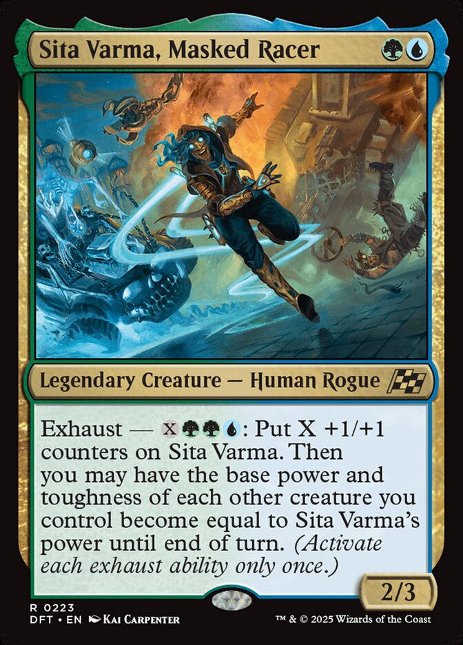 [Foil] DFT 223 Sita Varma, Masked Racer R