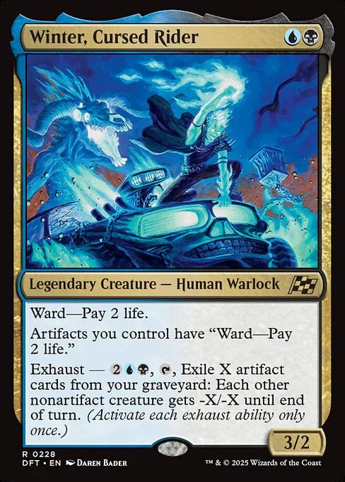 DFT 228 Winter, Cursed Rider R
