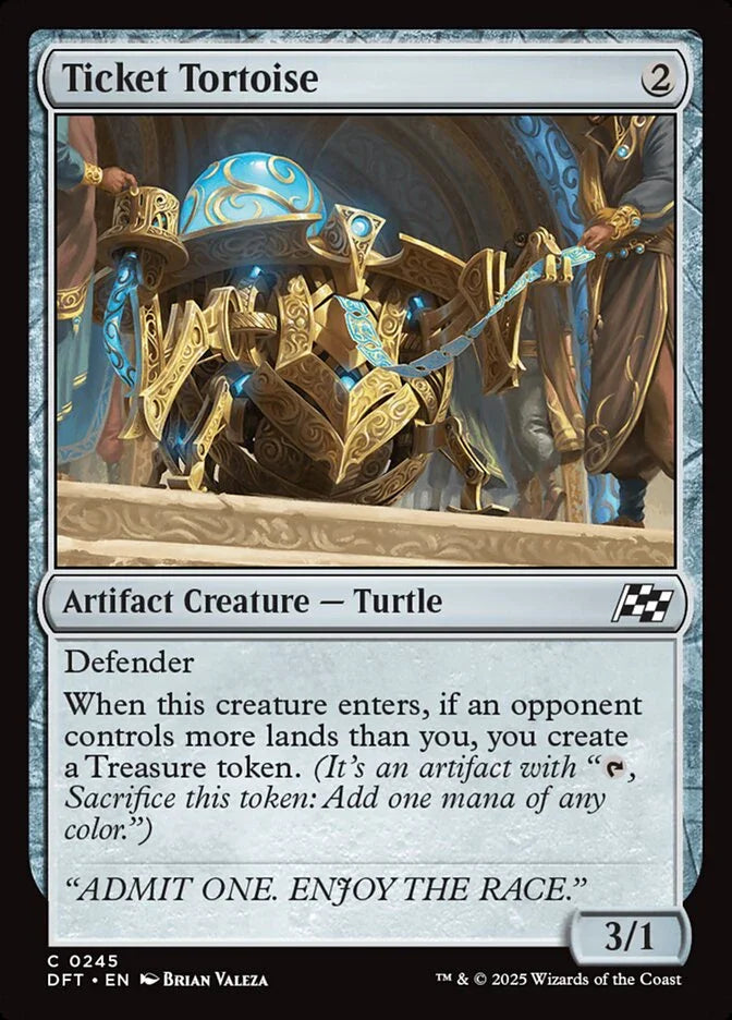 DFT 245 Ticket Tortoise C