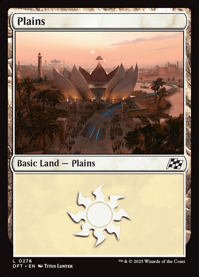 [Foil] DFT 278 Plains (0278) L