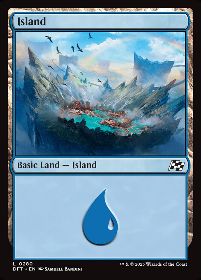 [Foil] DFT 280 Island (0280) L