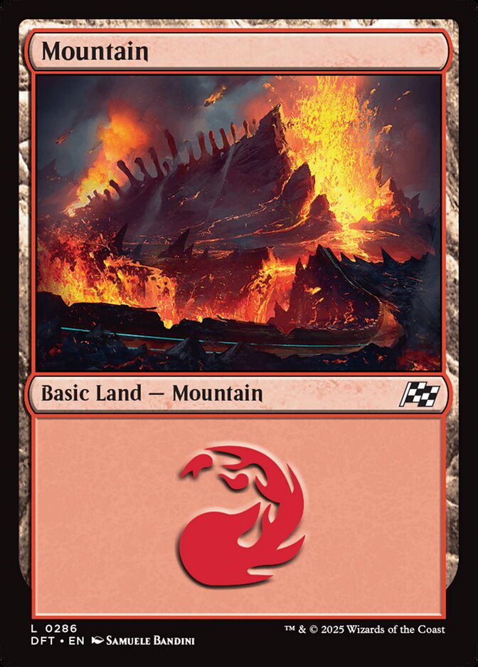 [Foil] DFT 286 Mountain (0286) L