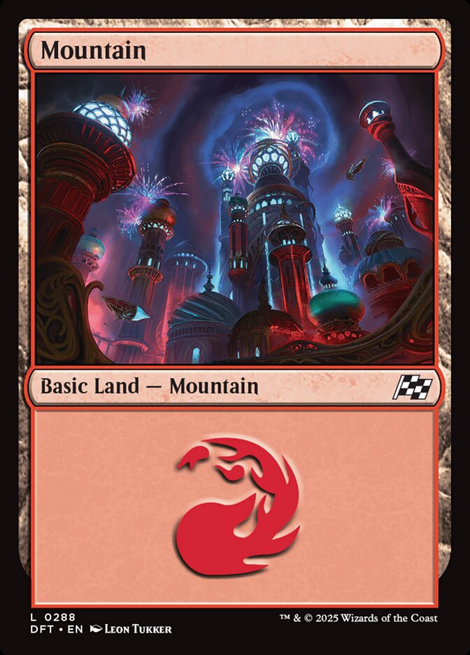 [Foil] DFT 288 Mountain (0288) L