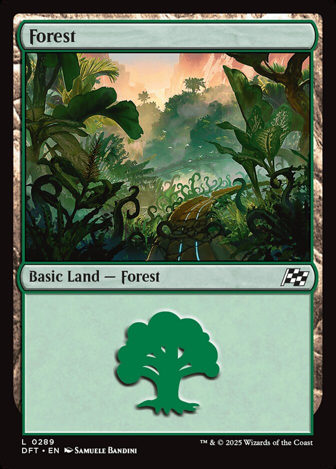 [Foil] DFT 289 Forest (0289) L