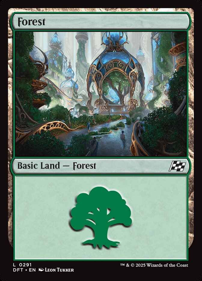 [Foil] DFT 291 Forest (0291) L