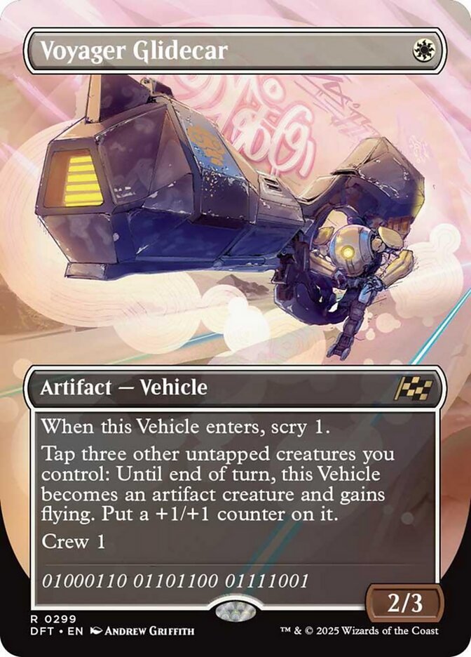[Foil] DFT 299 Voyager Glidecar (0299 - Borderless) R
