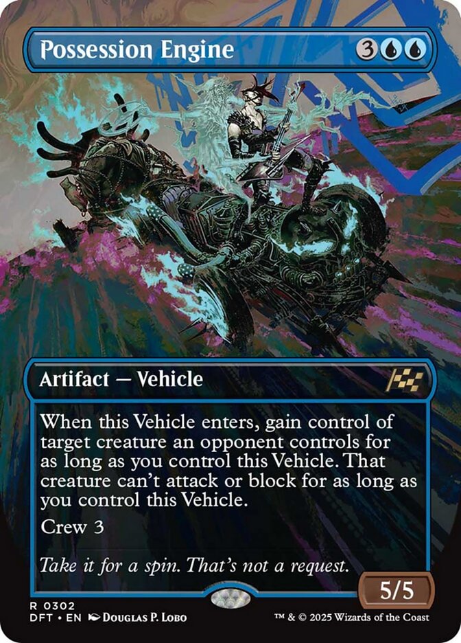 [Foil] DFT 302 Possession Engine (0302 - Borderless) R