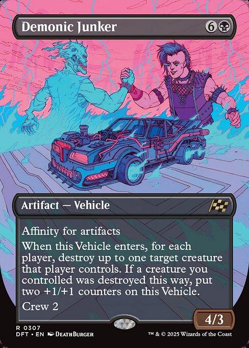 DFT 307 Demonic Junker (0307 - Borderless) R