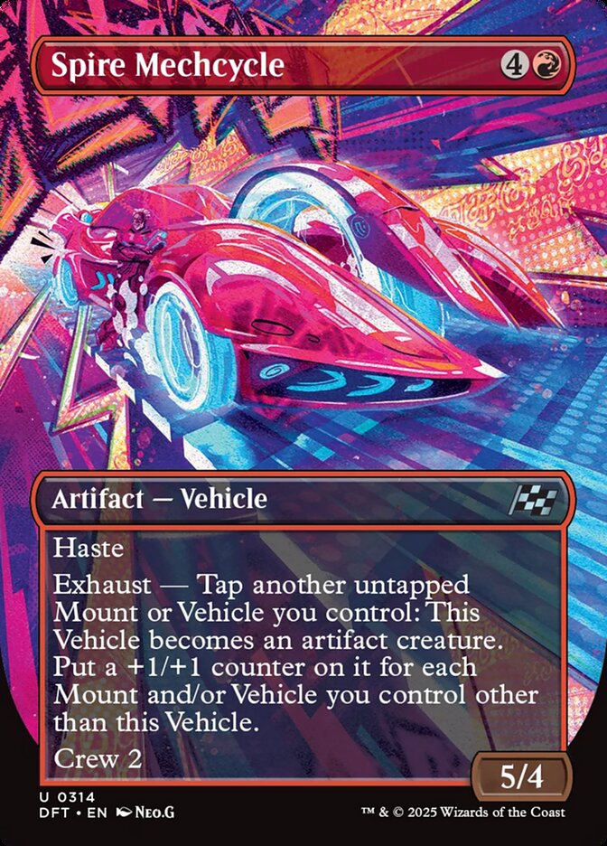 [Foil] DFT 314 Spire Mechcycle (0314 - Borderless) U
