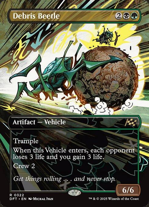 DFT 322 Debris Beetle (0322 - Borderless) R