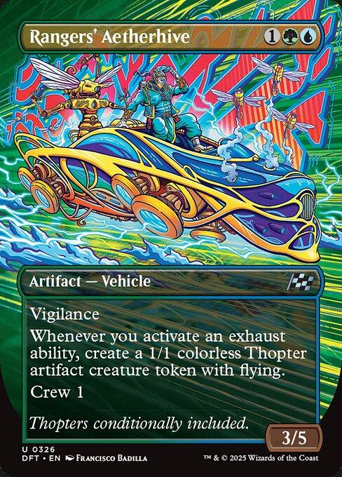 DFT 326 Rangers' Aetherhive (0326 - Borderless) U