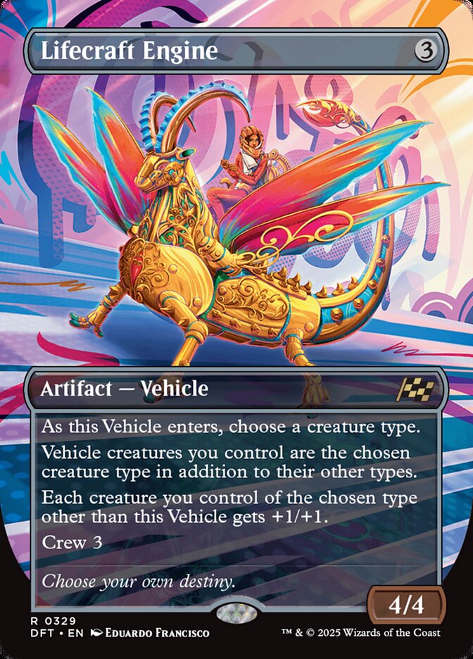 [Foil] DFT 329 Lifecraft Engine (0329 - Borderless) R