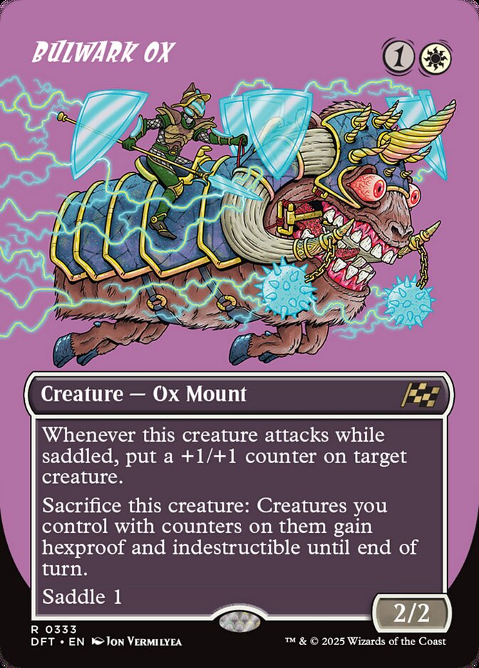 [Foil] DFT 333 Bulwark Ox (0333 - Borderless) R