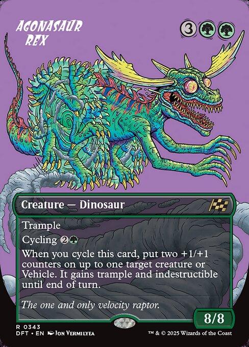 DFT 343 Agonasaur Rex (0343 - Borderless) R