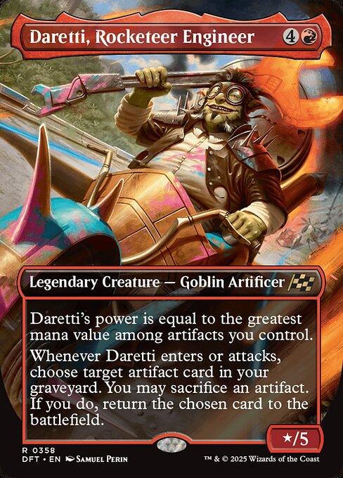 DFT 358 Daretti, Rocketeer Engineer (0358 - Borderless) R