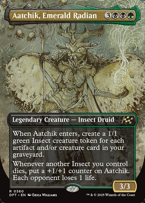 DFT 360 Aatchik, Emerald Radian (0360 - Borderless) R