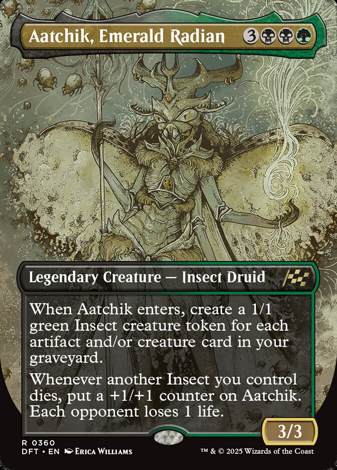 [Foil] DFT 360 Aatchik, Emerald Radian (0360 - Borderless) R