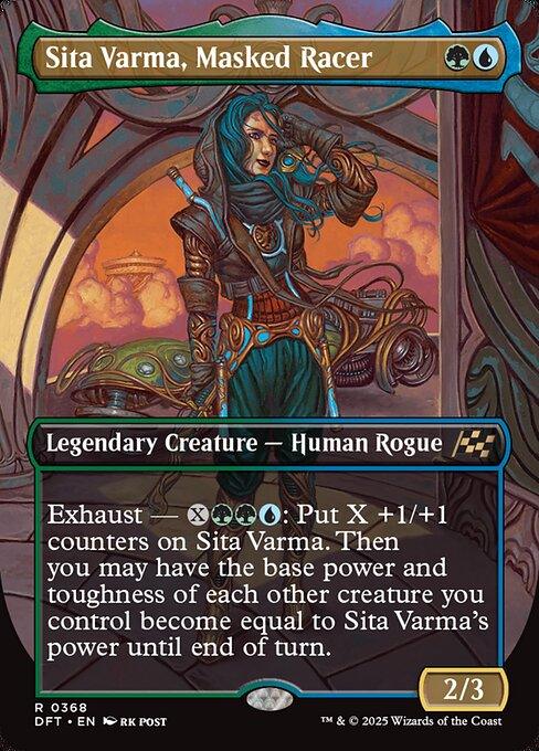 DFT 368 Sita Varma, Masked Racer (0368 - Borderless) R