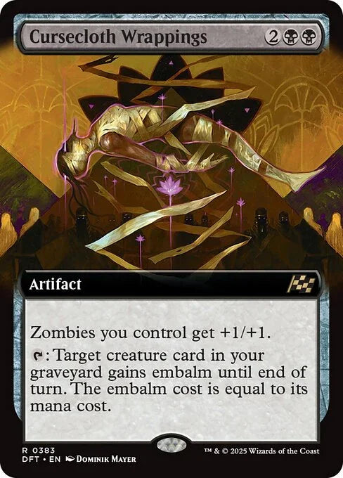 DFT 383 Cursecloth Wrappings (0383 - Extended Art) R