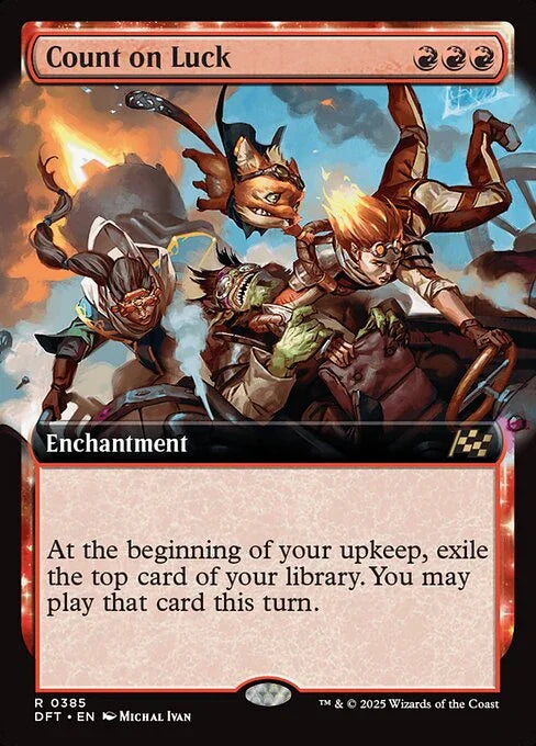 DFT 385 Count on Luck (0385 - Extended Art) R