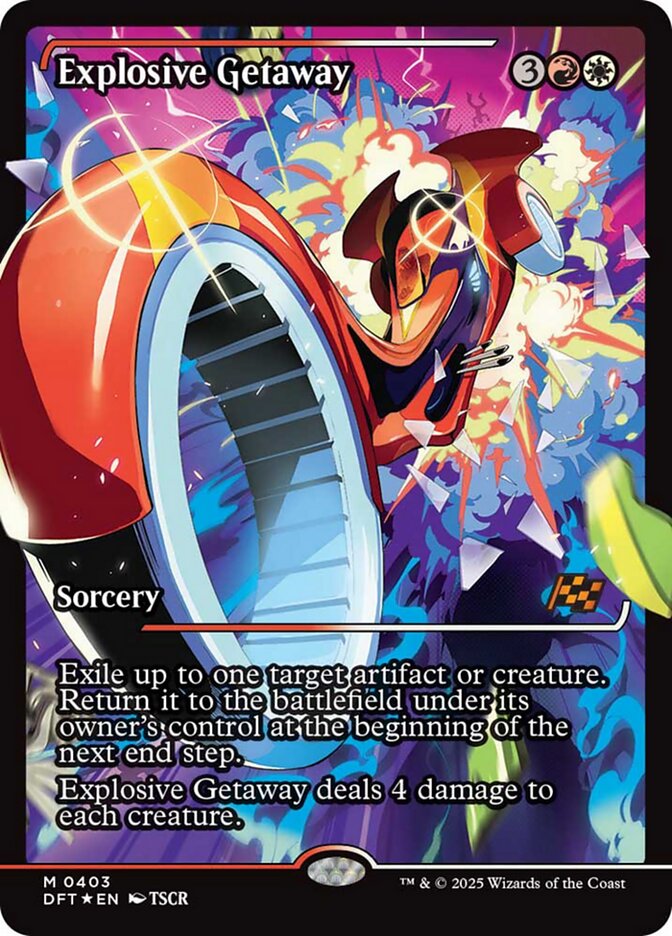[Foil] DFT 403 Explosive Getaway (0403 - Japan Showcase) M