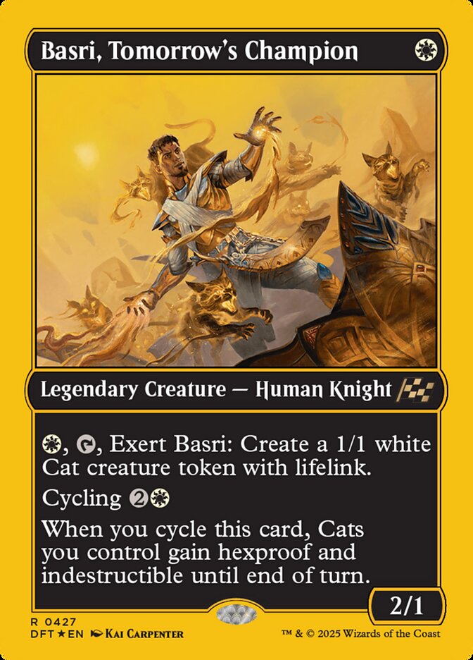 [Foil] DFT 427 Basri, Tomorrow's Champion (0427 - First-Place Foil) R