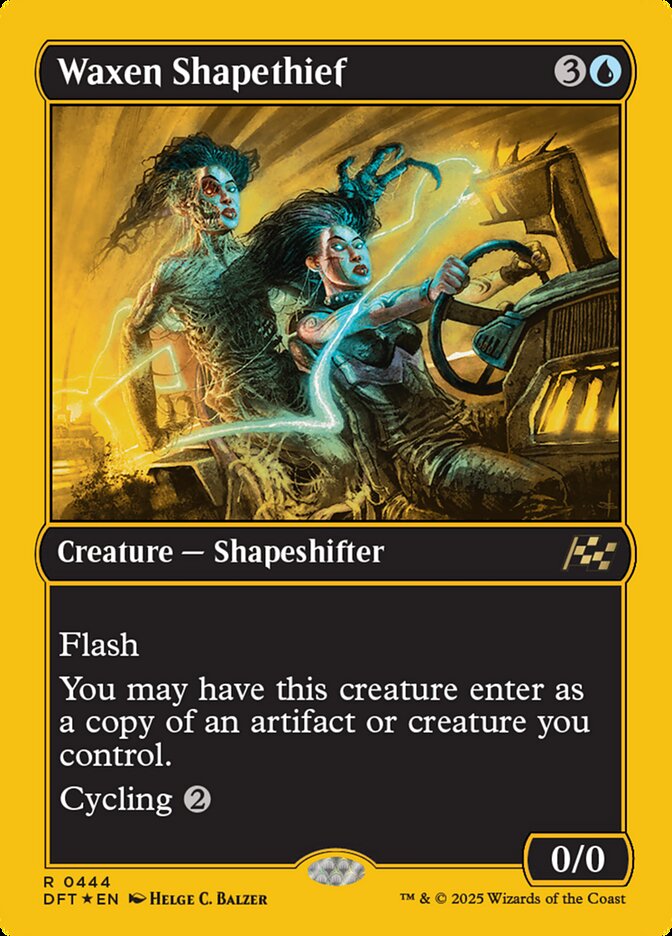 [Foil] DFT 444 Waxen Shapethief (0444 - First-Place Foil) R